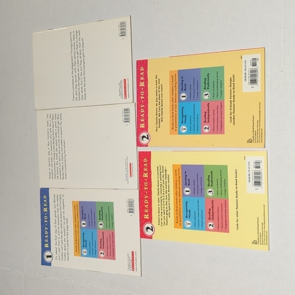 Scholastic Robin Hill School & Peanuts Easy Reader Fictional Book Set of 5 - Picture 2 of 8